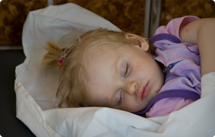 Gomel Children's Hospital, Belarus: a terminally ill girl